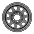 Load image into Gallery viewer, Rough Country Steel Wheel | Gray | 15x10 | 5x4.5 | 3.30 Bore | -39 - Side View