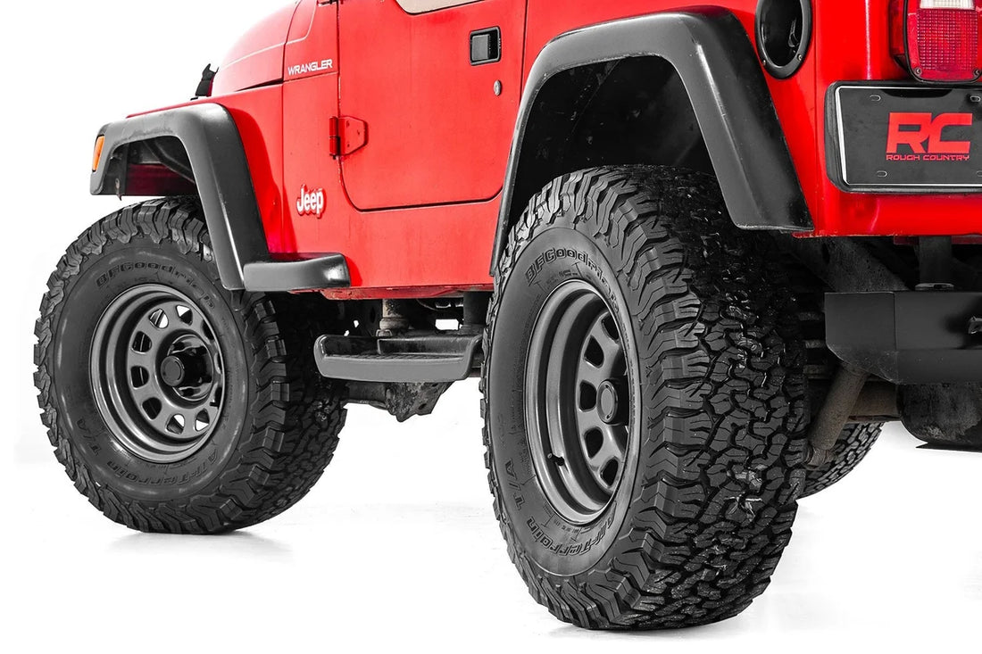 Rough Country Steel Wheel | Gray | 15x10 | 5x4.5 | 3.30 Bore | -39 - Additional View 5