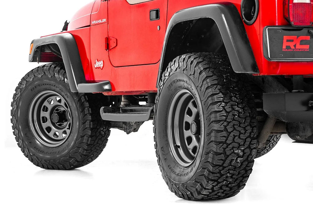 Rough Country Steel Wheel | Gray | 17x9 | 5x5 | 3.30 Bore | -12 - Additional View 5