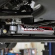 Load image into Gallery viewer, Rough Country Steering Stabilizer Relocation Bracket | Jeep Wrangler JK/Wrangler Unlimited (07-18) 1108 - Installation View
