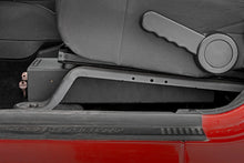 Load image into Gallery viewer, Rough Country Storage Box | Under Seat | Jeep Wrangler JK (07-10)/Wrangler Unlimited (07-18) 99035 - Back View
