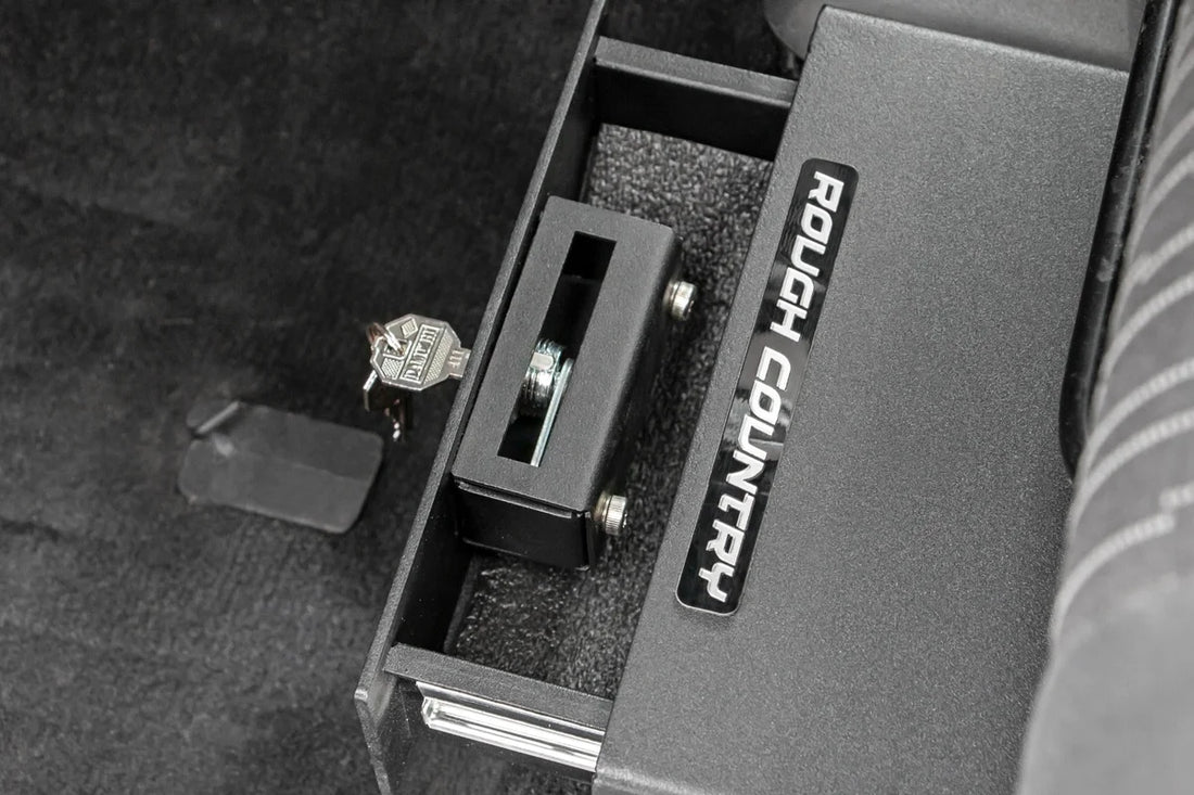 Rough Country Storage Box | Under Seat | Jeep Wrangler JK (07-10)/Wrangler Unlimited (07-18) 99035 - Additional View 5