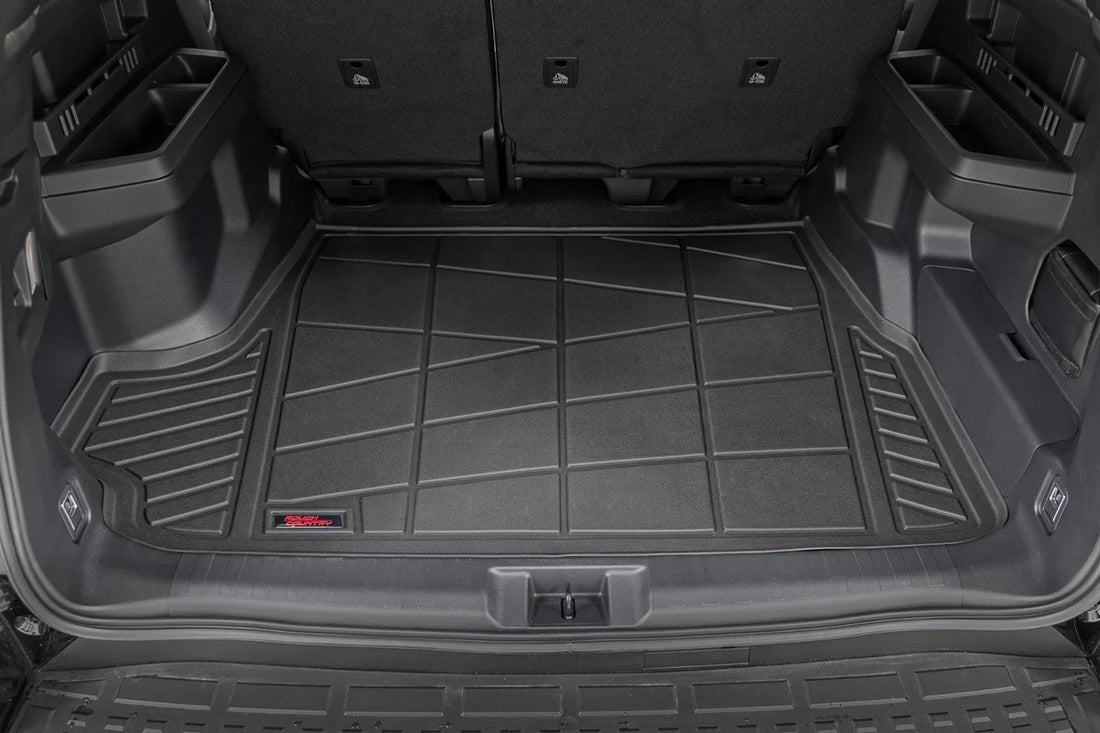 Rough Country Sure-Fit Floor Mats | Cargo Mat | Toyota 4Runner 2WD/4WD (2025-2026) - Side View