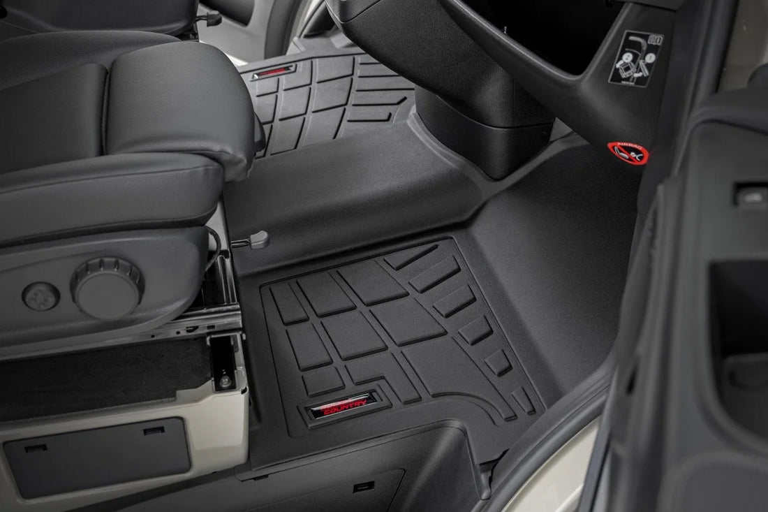Rough Country Sure-Fit Floor Mats | Front | Mercedes-Benz Sprinter 2500/Sprinter 3500 (19-25) SM91901 - Side View
