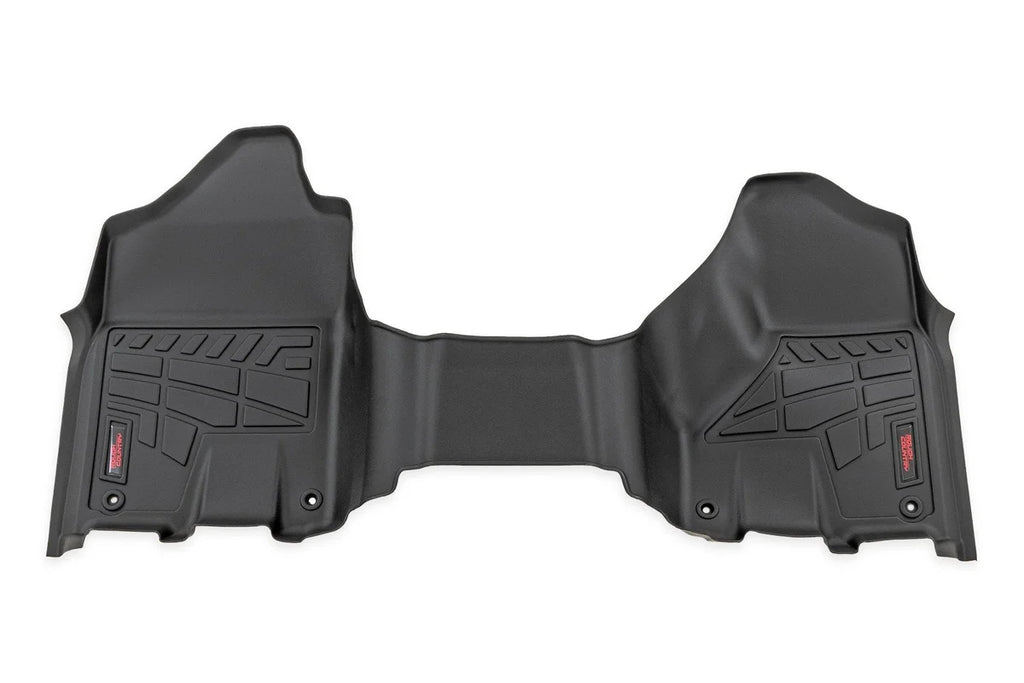 Rough Country Sure-Fit Floor Mats | Front  Over Hump | Crew | Ram 2500/3500 2WD/4WD (19-26)