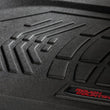 Load image into Gallery viewer, Rough Country Sure-Fit Floor Mats | Front Over Hump | Crew | Chevy/GMC 1500/2500HD/3500HD (19-26 &amp; Classic) - Detail View