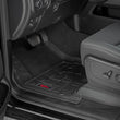 Load image into Gallery viewer, Rough Country Sure-Fit Floor Mats | Front &amp; Rear | Crew | Ram 1500 2WD/4WD (2025-2026) - Side View