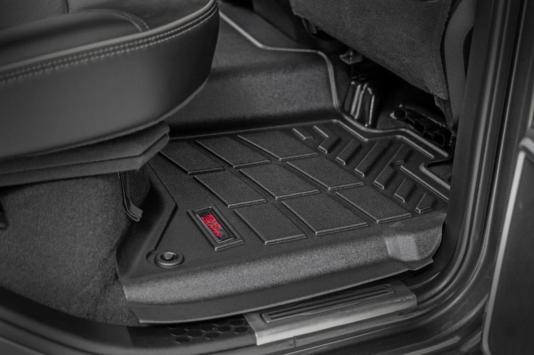 Rough Country Sure-Fit Floor Mats | Front & Rear | Crew | Ram 2500/3500 2WD/4WD (2019-2026) - Additional View 5