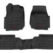 Load image into Gallery viewer, Rough Country Sure-Fit Floor Mats | Front &amp; Rear | TRD PRO | Double Cab | Toyota Tacoma (24-26) - Fitment View