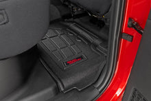 Load image into Gallery viewer, Rough Country Sure-Fit Floor Mats | Front &amp; Rear | TRD PRO | Double Cab | Toyota Tacoma (24-26) - Installation View