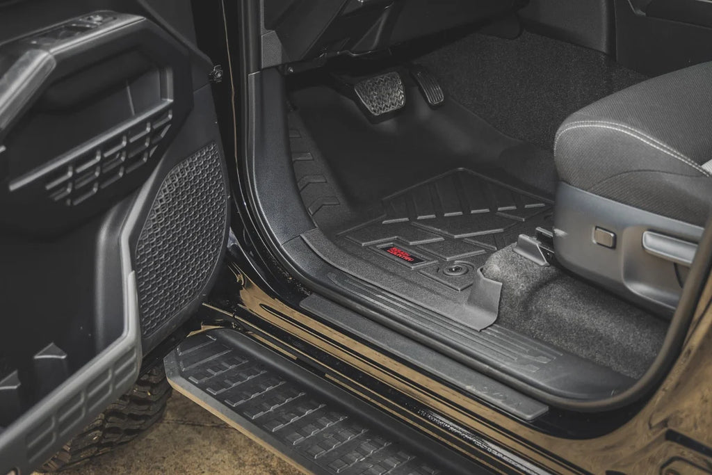 Rough Country Sure-Fit Floor Mats | Front & Rear | Toyota 4Runner 2WD/4WD (2025-2026) - Back View