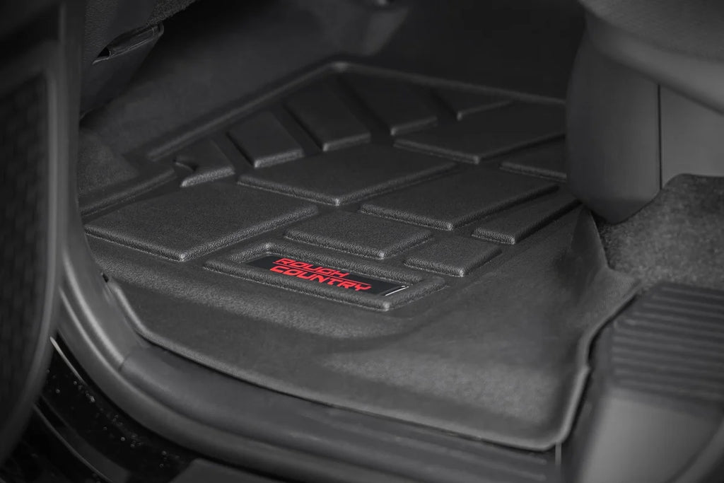 Rough Country Sure-Fit Floor Mats | Front & Rear | Toyota 4Runner 2WD/4WD (2025-2026) - Additional View 5