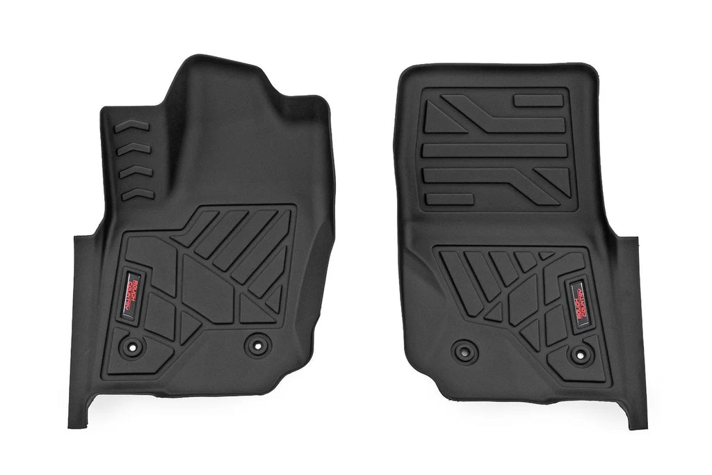 Rough Country Sure-Fit Floor Mats | Front | Toyota 4Runner 2WD/4WD (2025-2026) - Front View
