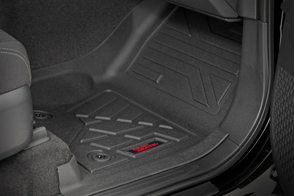 Rough Country Sure-Fit Floor Mats | Front | Toyota 4Runner 2WD/4WD (2025-2026) - Back View
