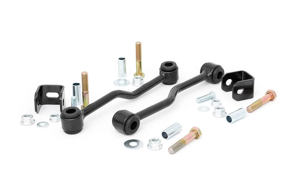 Rough Country Sway Bar Links | Front | 4-5 Inch Lift | Jeep Cherokee XJ/Wrangler TJ/Wrangler Unlimited 4WD 1028