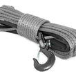 Load image into Gallery viewer, Rough Country Synthetic Rope | 3/8 Inch | 85 Ft Length | Gray RS117