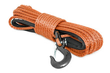 Load image into Gallery viewer, Rough Country Synthetic Rope | 3/8 Inch | 85 Ft | Orange RS111