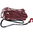 Load image into Gallery viewer, Rough Country Synthetic Rope | 3/8 Inch | 85 Ft | Red/Gray RS116 - Side View