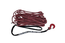 Load image into Gallery viewer, Rough Country Synthetic Rope | 3/8 Inch | 85 Ft | Red/Gray RS116 - Side View