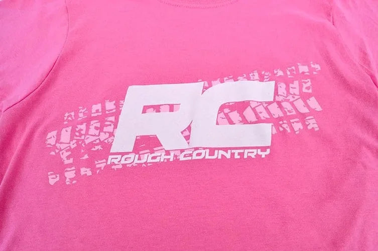 Rough Country Rough Country T-Shirt | Women Fts Fit | Pink | Size S 84067 - Detail View