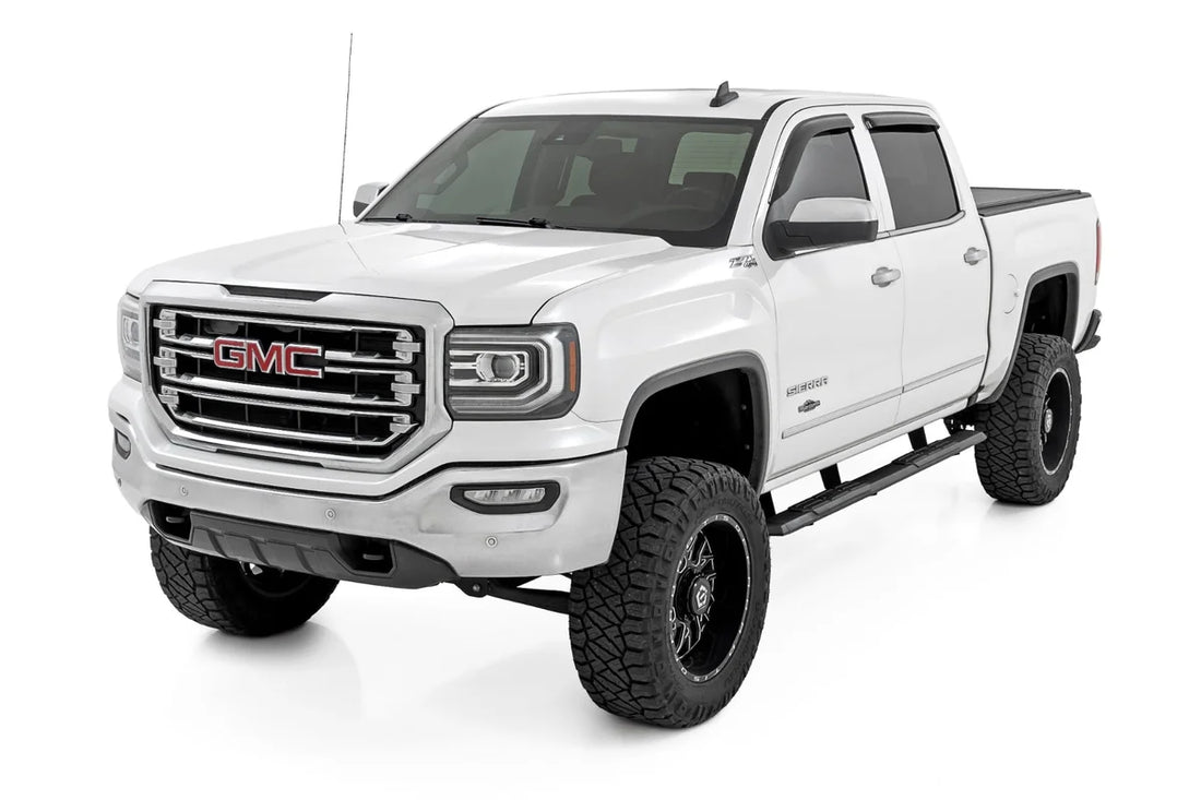 Rough Country TR2 Running Boards | Chevy/GMC 1500/2500HD/3500HD (07-19 & Classic) 25000 - Side View