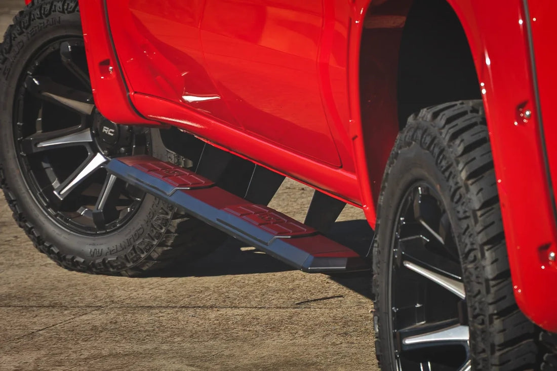 Rough Country TR2 Running Boards | Chevy/GMC 1500/2500HD/3500HD (19-26) 25001 - Additional View 6