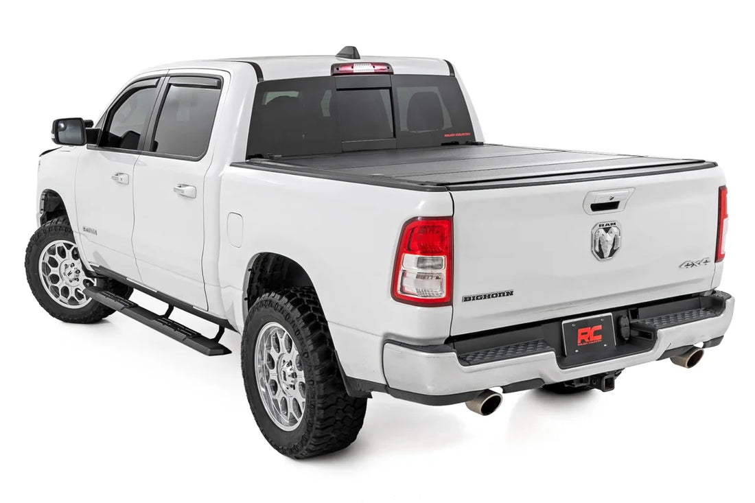 Rough Country TR2 Running Boards | Ram 1500 (19-26)/1500 TRX (21-24) 65000 - Back View