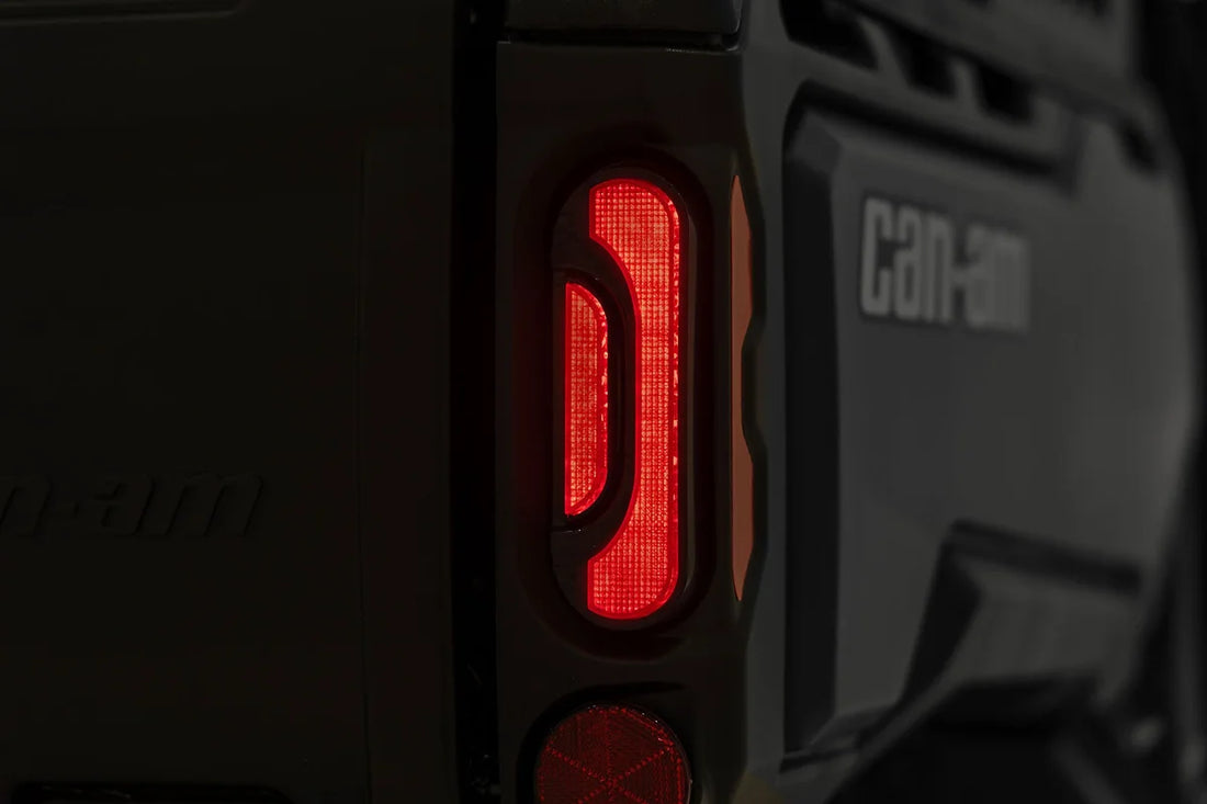 Rough Country Tail Light Kit | High Lumen | Can-Am Defender - Side View