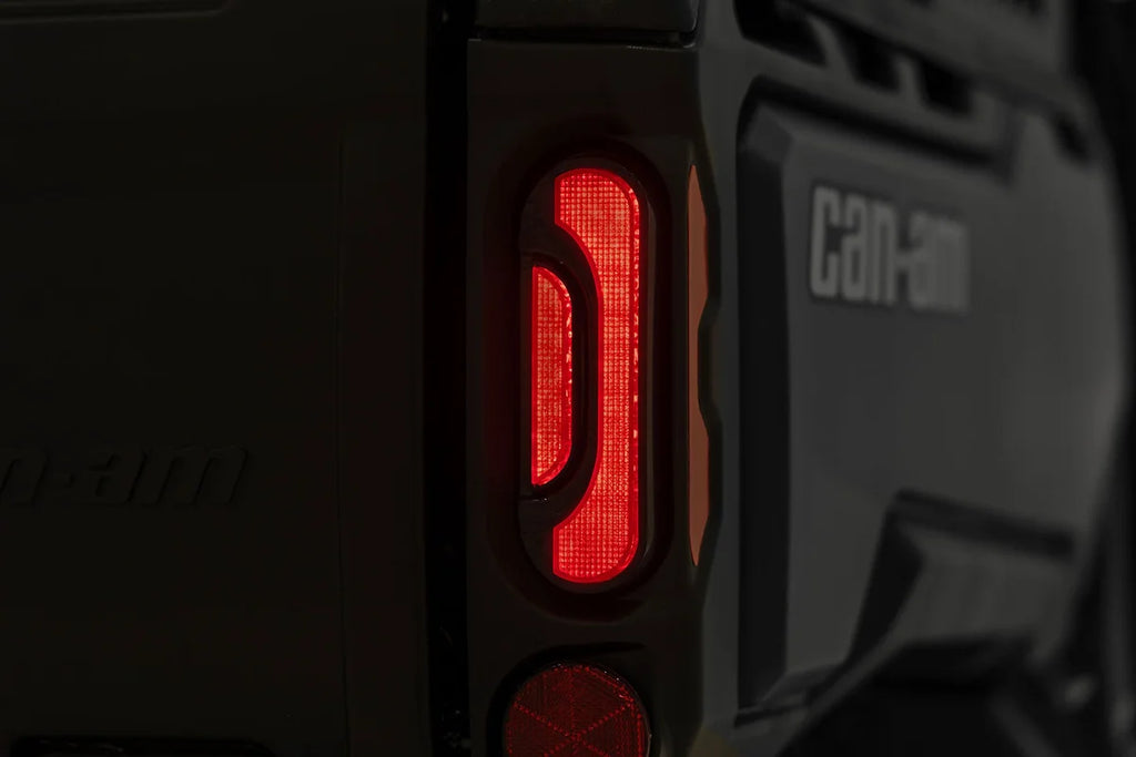 Rough Country Tail Light Kit | High Lumen | Can-Am Defender - Side View