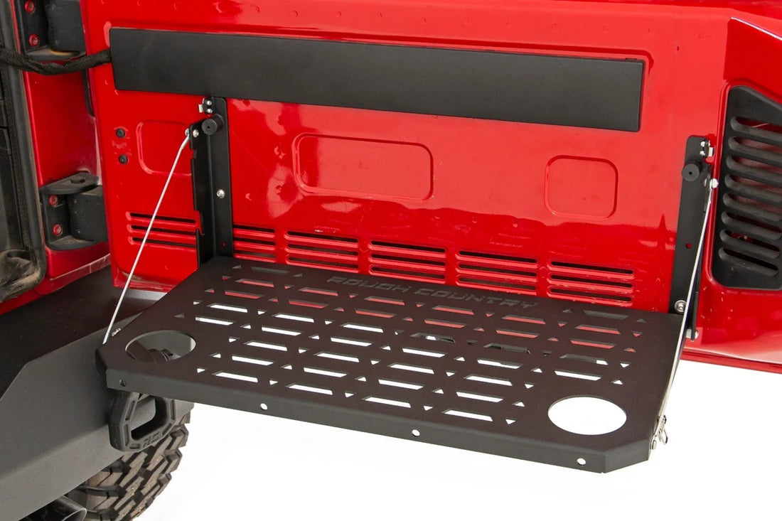 Rough Country Tailgate Table | Multiple Makes & Models (Ford/Jeep) 10630 - Back View