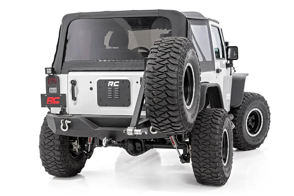 Rough Country Tailgate Vent Cover | Jeep Wrangler JK/Wrangler Unlimited  (2007-2018) 10514 - Installation View