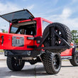 Load image into Gallery viewer, Rough Country Tailgate Vent Cover | Jeep Wrangler JK/Wrangler Unlimited  (2007-2018) 10514 - Installation View