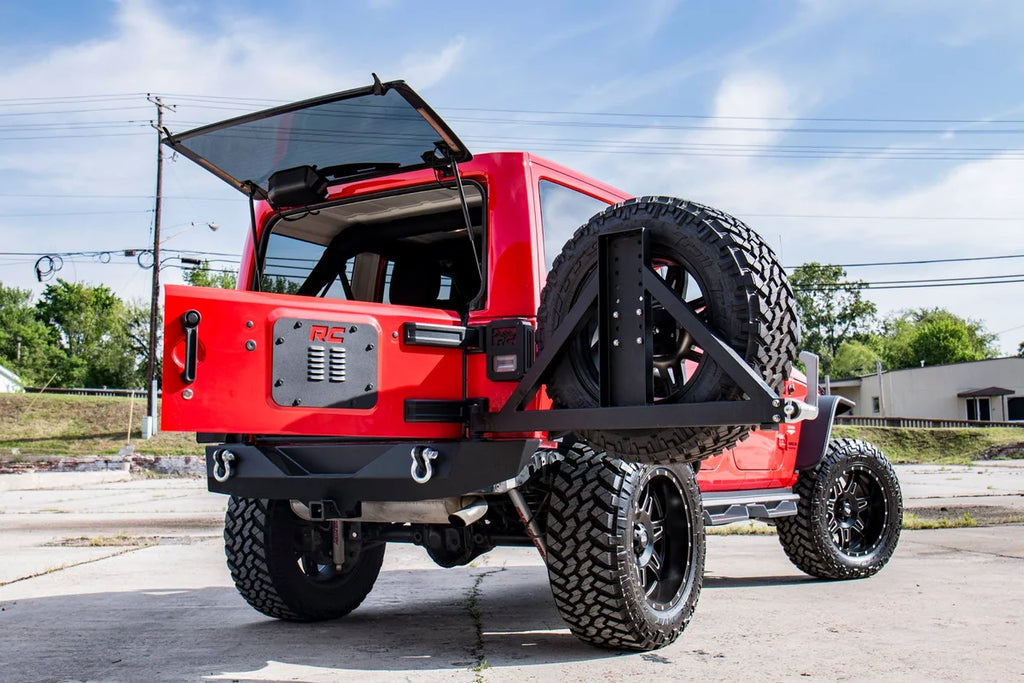 Rough Country Tailgate Vent Cover | Jeep Wrangler JK/Wrangler Unlimited  (2007-2018) 10514 - Installation View