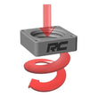 Load image into Gallery viewer, Rough Country Throttle Body Spacer | Jeep Cherokee XJ/Comanche MJ/Wrangler TJ 1068 - Back View