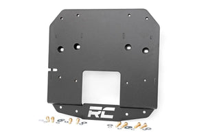 Rough Country Tire Carrier Relocation Plate | Prox Sensor | Jeep Wrangler JL (18-24)/Wrangler Unlimited (18-24) 10526 - Ma...