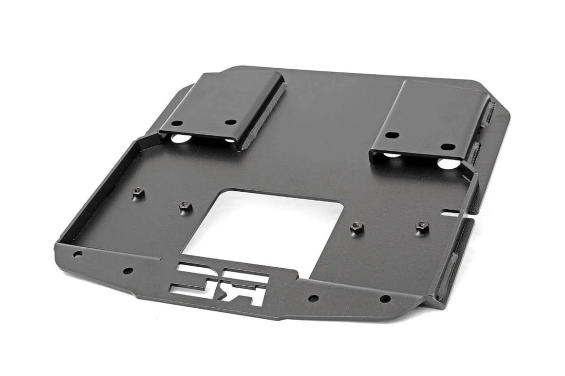 Rough Country Tire Carrier Relocation Plate | Prox Sensor | Jeep Wrangler JL (18-24)/Wrangler Unlimited (18-24) 10526 - Si...