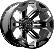 Load image into Gallery viewer, Rough Country Torque Pulse | Gloss Black | 20x9 | 6x5.5 | -12mm TW405C-20908333-12 - Side View
