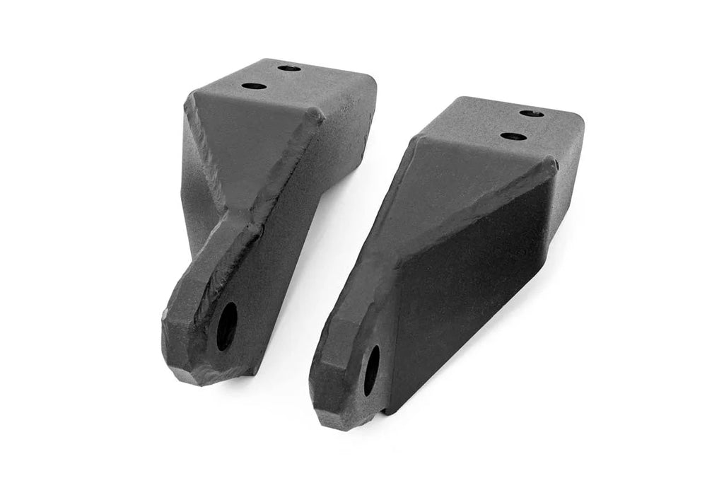 Rough Country Tow Hook Brackets | Bull Bar Support | Toyota Tundra 2WD/4WD (2007-2021) RS146 - Mounting View