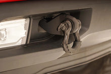 Load image into Gallery viewer, Rough Country Tow Hook Brackets | Chevy Silverado 1500 2WD/4WD (2019-2024) RS147 - Installation View
