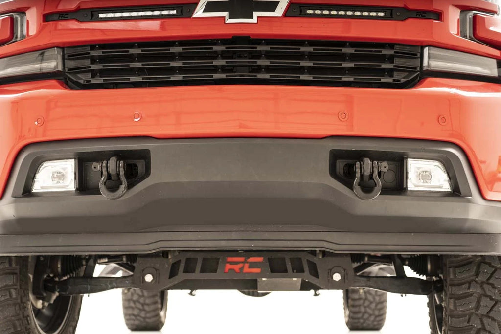 Rough Country Tow Hook Brackets | Chevy Silverado 1500 2WD/4WD (2019-2024) RS147 - Additional View 6