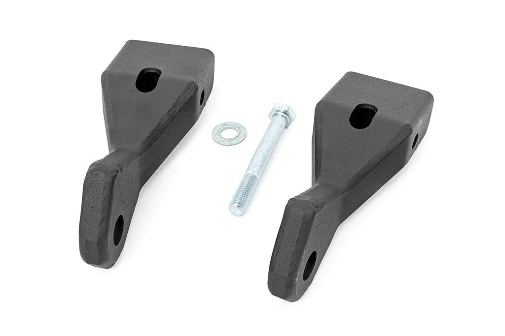 Rough Country Tow Hook Brackets | Chevy Silverado & GMC Sierra 1500 2WD/4WD (2007-2013) RS148 - Kit Contents
