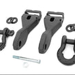 Load image into Gallery viewer, Rough Country Tow Hook Brackets | D-Ring Combo | Chevy Silverado 1500 2WD/4WD (2014-2018 &amp; Classic) RS170 - Mounting View