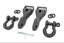 Load image into Gallery viewer, Rough Country Tow Hook Brackets | D-Ring Combo | Chevy Silverado 1500 2WD/4WD (2014-2018 &amp; Classic) RS170 - Mounting View