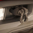 Load image into Gallery viewer, Rough Country Tow Hook Brackets | D-Ring Combo | Chevy Silverado 1500 2WD/4WD (2019-2024) RS155 - Installation View