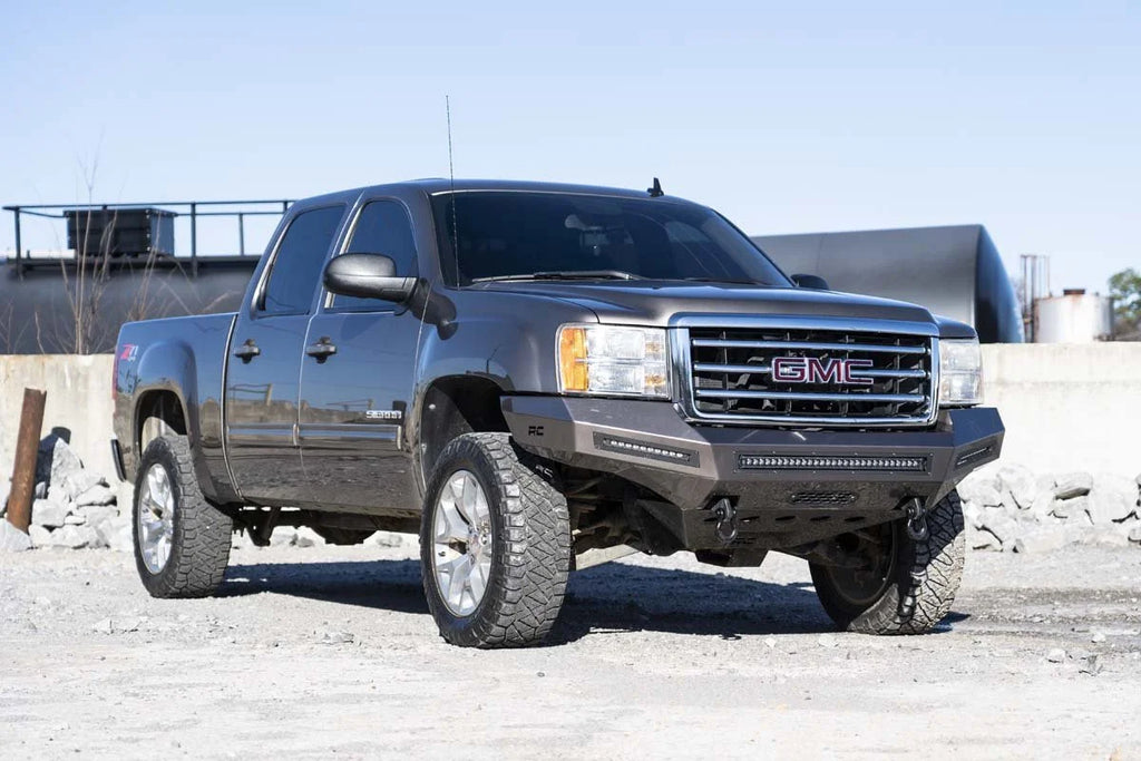 Rough Country Tow Hook Brackets | D-Ring Combo | Chevy/GMC 1500 (07-13) RS156 - Back View
