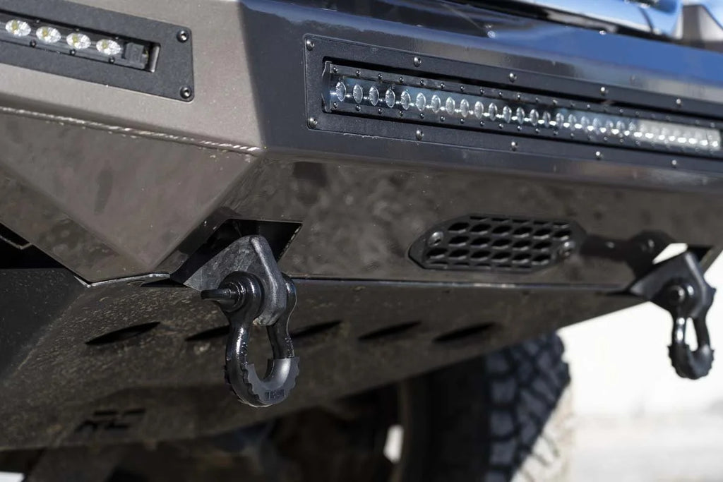 Rough Country Tow Hook Brackets | D-Ring Combo | Chevy/GMC 1500 (07-13) RS156 - Additional View 6