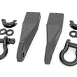 Load image into Gallery viewer, Rough Country Tow Hook Brackets | D-Ring Combo | GMC Sierra 2500 HD 2WD/4WD (2020-2024) RS159 - Main Product View