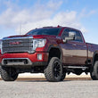 Load image into Gallery viewer, Rough Country Tow Hook Brackets | D-Ring Combo | GMC Sierra 2500 HD 2WD/4WD (2020-2024) RS159 - Side View