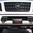 Load image into Gallery viewer, Rough Country Tow Hook Brackets | D-Ring Combo | Nissan Titan 2WD/4WD (2017-2024) RS160 - Back View