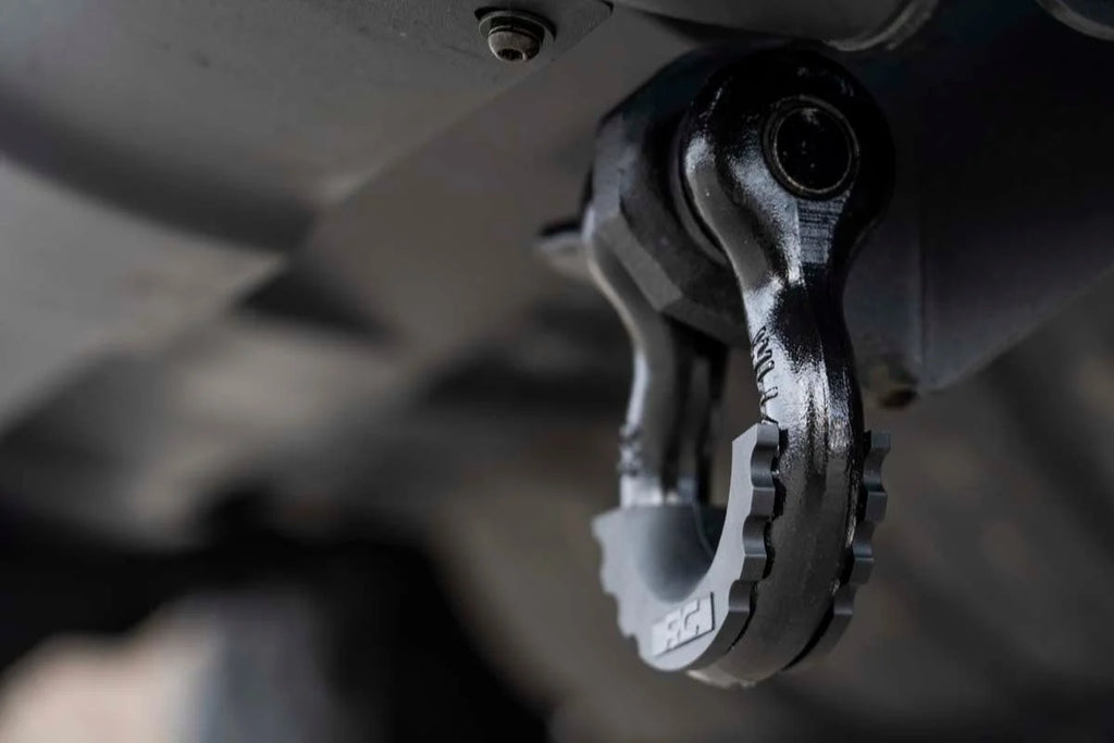 Rough Country Tow Hook Brackets | D-Ring Combo | Toyota Tundra 2WD/4WD (2007-2021) RS153 - Additional View 5